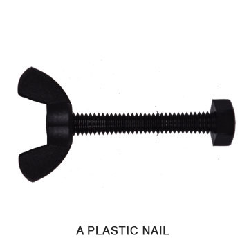 plastic-nail-to-fix-the-search-coil-to-the-arm